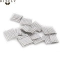 50pcs 12in Square Satin Fabric Table Napkin Set