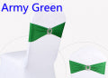Royal Crown Buckles Chair Sashes 30 colors to choose from