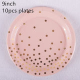 $8.99 Various Gold Dot Party Decorations