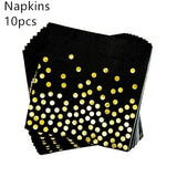 $8.99 Various Gold Dot Party Decorations