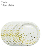 $8.99 Various Gold Dot Party Decorations