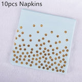 $8.99 Various Gold Dot Party Decorations