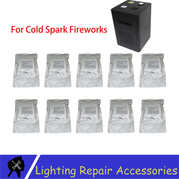 10 Bags/lots TI Powder 200g/bag Indoor/Outdoor Cold Spark Sparkler Metal Titanium For Cold Flame Stage effect Firework Machine Powder