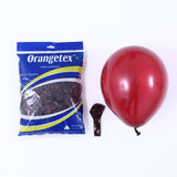 185pcs Burgundy Balloon Garland Arch Kit Metallic Gold Skin Latex Balloons