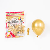 185pcs Burgundy Balloon Garland Arch Kit Metallic Gold Skin Latex Balloons
